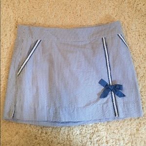 Seersucker Lilly Pulitzer skirt